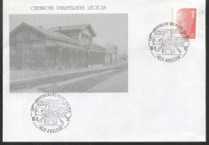 Belgium 1992 Trains, Railways, The Railwaymen Philatelists Liegeois, FDC K.329 foto