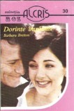 Dorinte Implinite Barbara Bretton Editura Alcris Colectie Roz 1997 Carte Romana Clasica Romane Celebre