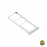 Suport SIM - Card Oppo A18 Albastru (Glowing Blue), Aftermarket