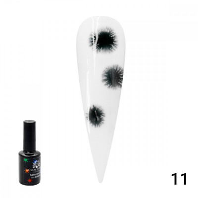 Oja semipermanenta Flowers Ball, 10ml, 11 foto