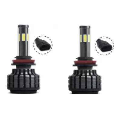 Set 2 Becuri auto X9 H11 LED foto