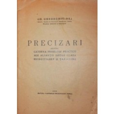 PRECIZARI ASUPRA CATORVA PROBLEME PRACTICE ALE ALIANTEI DINTRE CLASA MUNCITOARE SI TARANIME