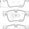 BREMBO P 61 127 PRIME LINE set placute frana,frana disc