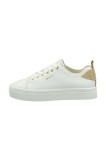 Gant sneakers din piele Avona culoarea alb, 30531921.G265