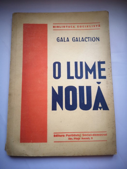 O lume noua - Gala Galaction