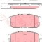 Set placute frana,frana disc SUZUKI IGNIS II (2003 - 2016) TRW GDB3357