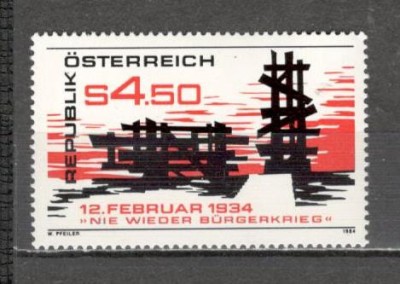 Austria.1984 &amp;quot;Gata cu razboiul civil&amp;quot;-Monument MA.967 foto