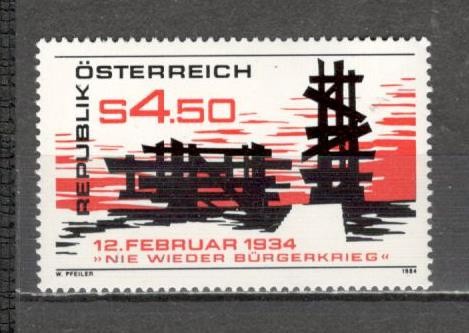 Austria.1984 &quot;Gata cu razboiul civil&quot;-Monument MA.967