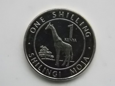 1 SHILLING 2018 KENYA foto