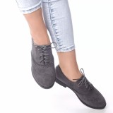 Cumpara ieftin Pantofi casual janette gri piele ecologica intoarsa, 36