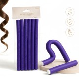 Bigudiuri din spumă pentru păr, set 6 buc, 14 mm, pentru bucle și valuri fără căldură