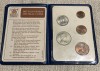 Set complet monede Marea Britanie 1968-1971 5 monede, Europa