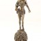 Amazoana -statueta din bronz pe un soclu din marmura FA-73