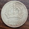 Moneda Suedia - 50 Ore 1949 - Argint slab, Europa