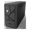 UPS NJOY, &quot;KEEN 600&quot;, Line Int. cu management, tower, 600VA/360W, AVR, Schuko x 2, 1 x baterie GP07122L, back-up 1 - 10 min., &quot;UPLI-LI060KU-CG01B&quot; (ti