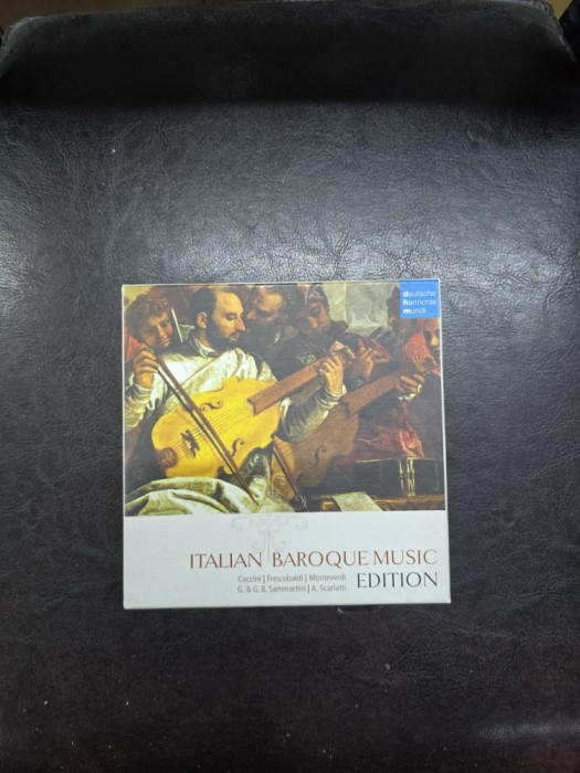 CD Italian Baroque Music Edition - Caccini, Frescobaldi, Monteverdi, G. &amp; G.B. Sammartini, A. Scarlatti