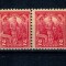 SUA 1927 - Vermont, 2c, pereche neuzata