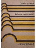 Daniel Csabai - Tehnica sonorizarii (Editia: 1983)