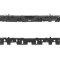 Armatura bara fata Renault Twingo (N), 11.2011-11.2014, plastic, superior, 620931297R