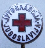 II.183 YUGOSLAVIA JUGOSLAVIA IUGOSLAVIA INSIGNA STICKPIN CRUCEA ROSIE