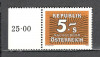 Austria.1985 Porto-Cifre MA.1021, Nestampilat
