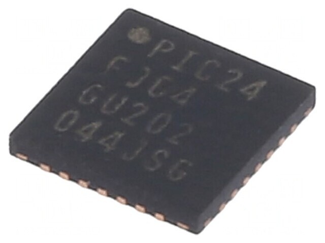 Microcontroler PIC24 64kB 2-3.6VDC SMD UQFN28 8kB SRAM