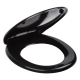 Cumpara ieftin Capac de toaletă universal cu &icirc;nchidere silențioasă Julia Black