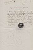Principatele Unite - Muntenia - document postal din Caracal datat 1860 cu stampila rarisima negativa POSCI KARAKALE