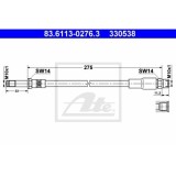 Furtun frana Ate 83611302763, parte montare : Punte spate