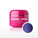 Gel UV Silcare Base One Matt - Violet Dream 11, 5g