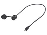 Cablu adaptor USB 2.0 cu capac de protec&Aring;&pound;ie 0,5m IP67