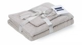 Cumpara ieftin Set prosoape bumbac Somnart, 600gsm, de fata 50x90 cm + de corp 70x140 + de maini 30x50 cm, gri