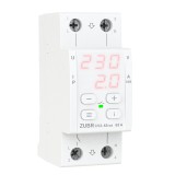 Cumpara ieftin Releu de tensiune cu control al curentului CV2-63, red, 63A, Zubr