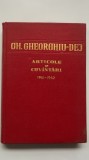 Gh. Gheorghiu-Dej - Articole si cuvantari, 1961-1962, vol. 4 (vezi detalii pentru livrare in tara)