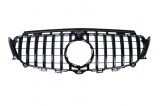 Grila centrala Mercedes E-Class W213/S213/C238/A238 Panamericana neagra cu camera 360