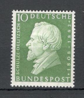 Germania.1958 150 ani nastere H.Schulze-Delitzsch-om politic MG.134 foto