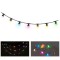 Sir iluminat festiv 10m ip44 cu 20 becuri led colorate