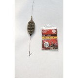 Montura method feeder de 60 gr cu spin pentru momeala pop-up sau wafters,ideala pe Dunare cat si pe balti