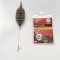 Montura method feeder de 60 gr cu spin pentru momeala pop-up sau wafters,ideala pe Dunare cat si pe balti