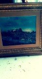 Tablou unic italian (Dopo il Temporale), Natura, Pastel, Realism
