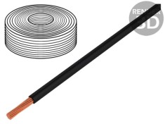 Cablu DONAU ELEKTRONIK LifY-Toy litat 0,04mm2 PVC negru 60V 100m Clasa 5