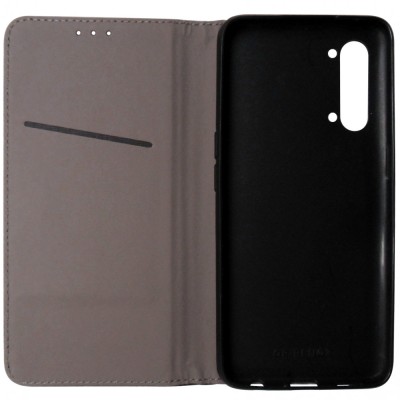 Husa tip carte cu stand Smart Magnet neagra pentru Oppo Reno 3 5G foto
