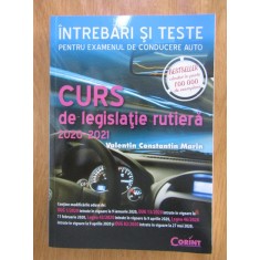 Valentin Constantin Marin - Curs de legislatie rutiera. 2020-2021