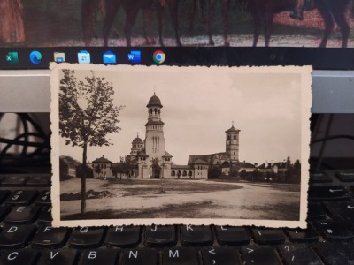Alba Iulia, Biserica de &amp;Icirc;ncoronare, circulație 1 apr. 1943, cenzurat, 205 foto