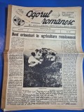 ziarul ogorul romanesc 21 iulie 1940 - noi orizonturi in agricultura romaneasca