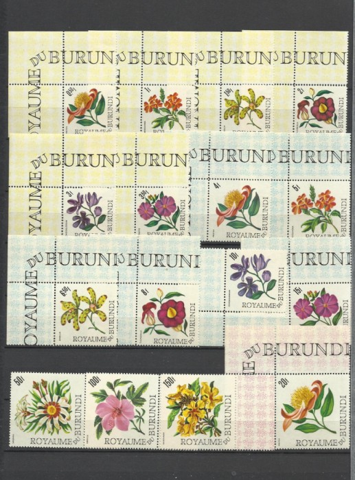 BURUNDI 1966 FLORI