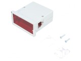 Carcasă panou ABS gri 72x72x36mm cu răsucire, MASZCZYK
