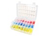 Set conectori crimpat izolaţie termocontractabilă 126 bucăți, Ninigi