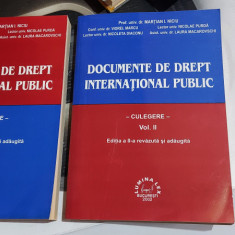 DOCUMENTE DE DREPT INTERNATIONAL PUBLIC MARTIAN I NICIU 2 VOLUME , LUMINA LEX