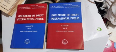 DOCUMENTE DE DREPT INTERNATIONAL PUBLIC MARTIAN I NICIU 2 VOLUME , LUMINA LEX foto